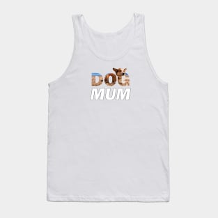 Dog Mum - Corgi oil painting wordart Tank Top